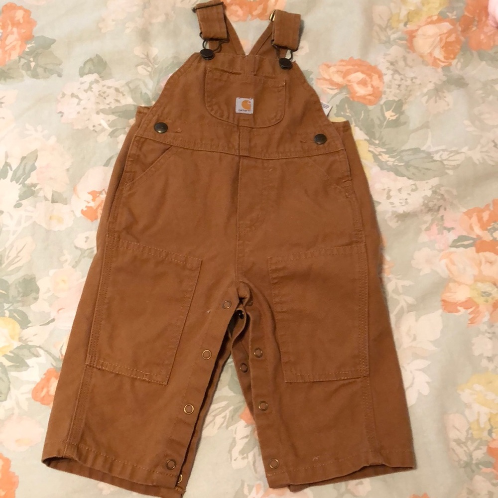 Baby carhartt overall 9 month
